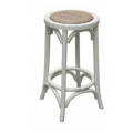 Cafe Kitchen Stool - White
